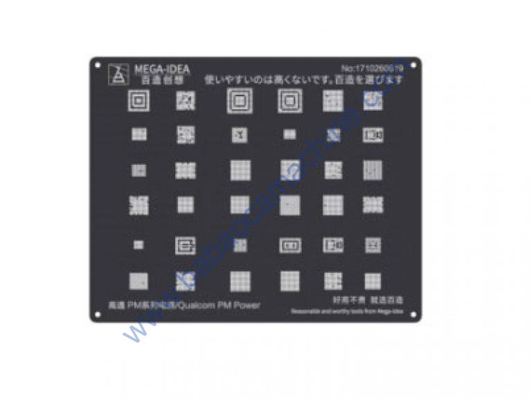 Black Android Stencil For PM CPU Reballing Qianli-QL20