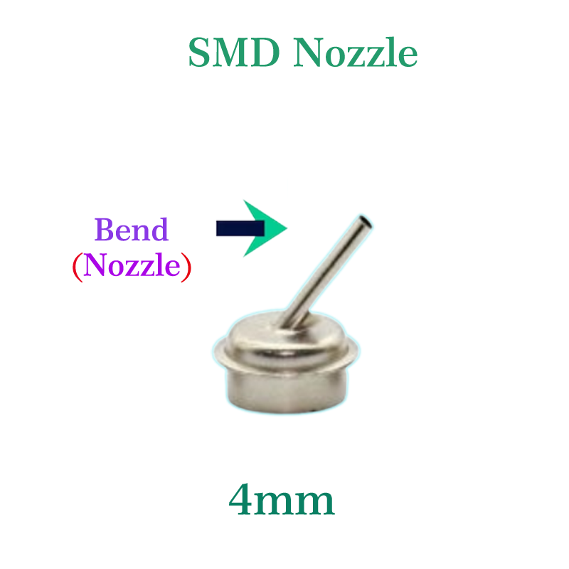 4mm bend smd nozzle
