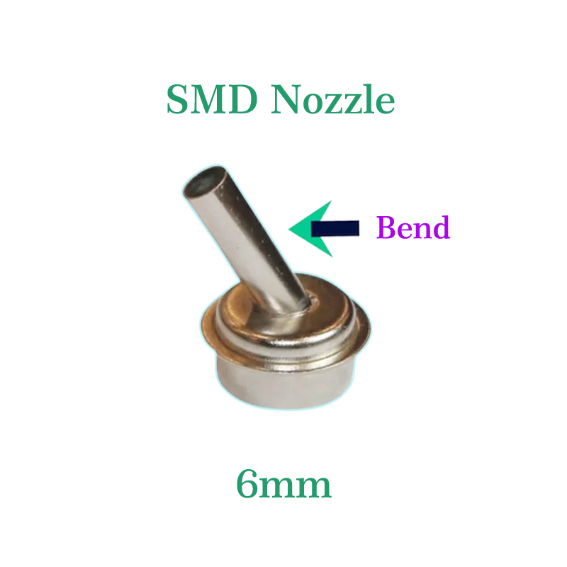 6mm bend smd nozzle