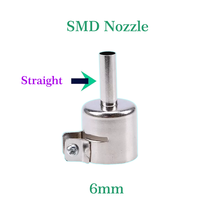 6mm smd nozzle straight