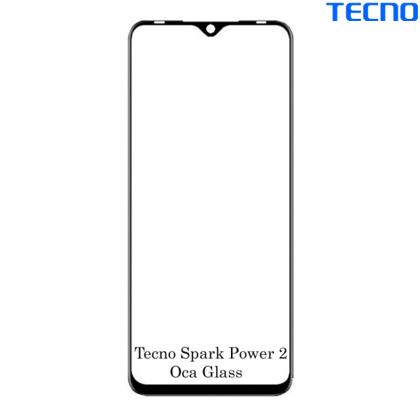 Tecno Spark Power 2 Front OCA Glass