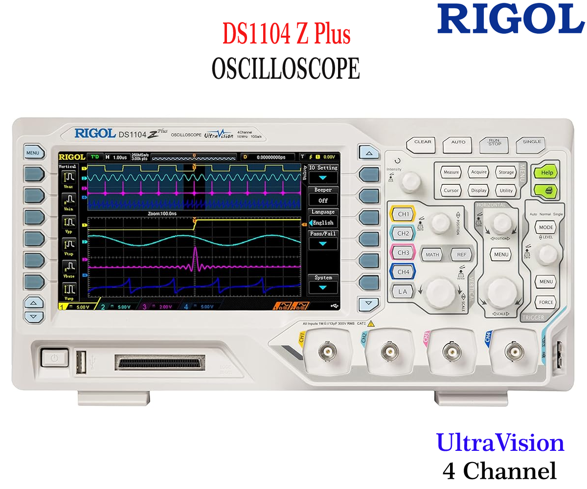 oscilloscope ds1104z plus
