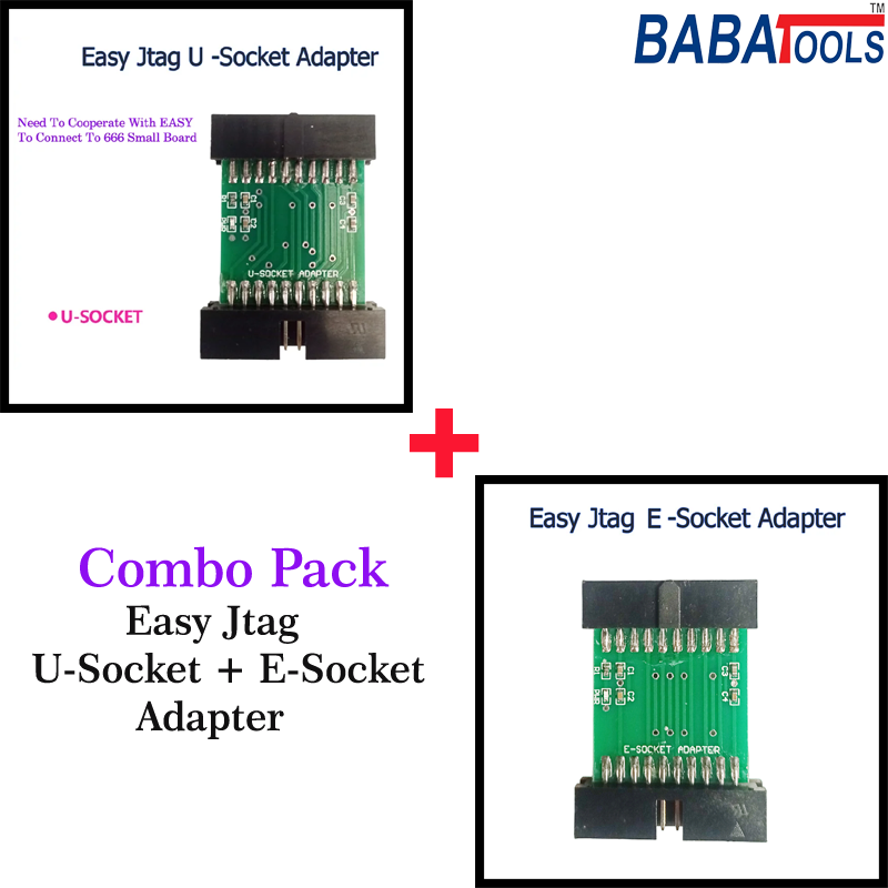 usocket adapter with esocket adapter combo pack