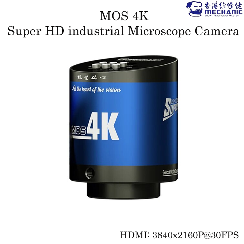 Mechanic MOS4K IMX415 Sensor 51MP 4K Ultra HD Industry Microscope Camera