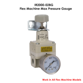 IR2000-02BG Max Pressure Regulater For Flex Bonding Machine Spare Part Work in All Flex Bonding Machines