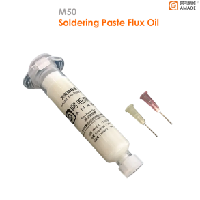 AMAOE M50 Solder Flux 10CC Syringe Soldering Paste Welding Flux Oil