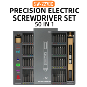 SW-2270C 50Pcs Electric Screwdriver Set